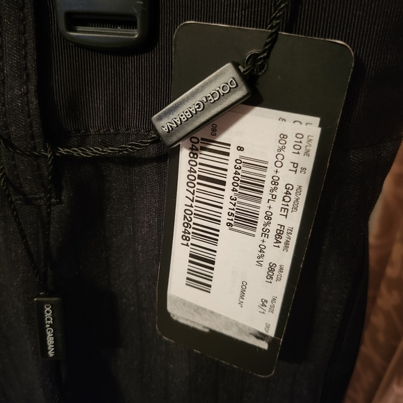 Dolce & Gabbana pants size 54 NEW - Picture 4 of 9